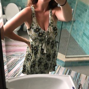 Free people floral sun dress